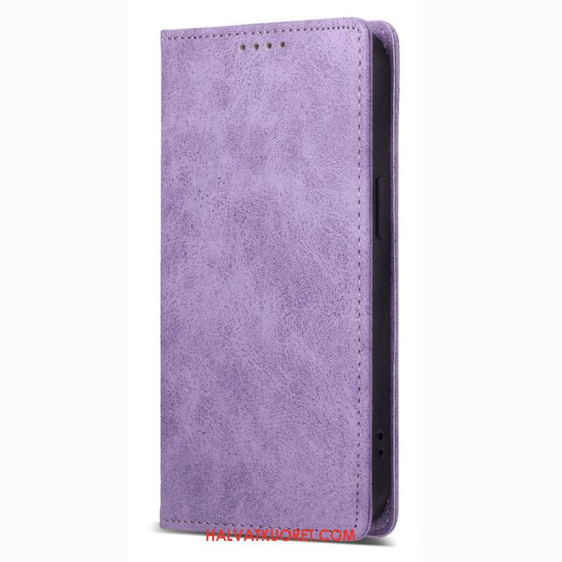 Nahkakotelo Xiaomi Redmi Note 14 4g Vintage Rfid-esto Suojakuori