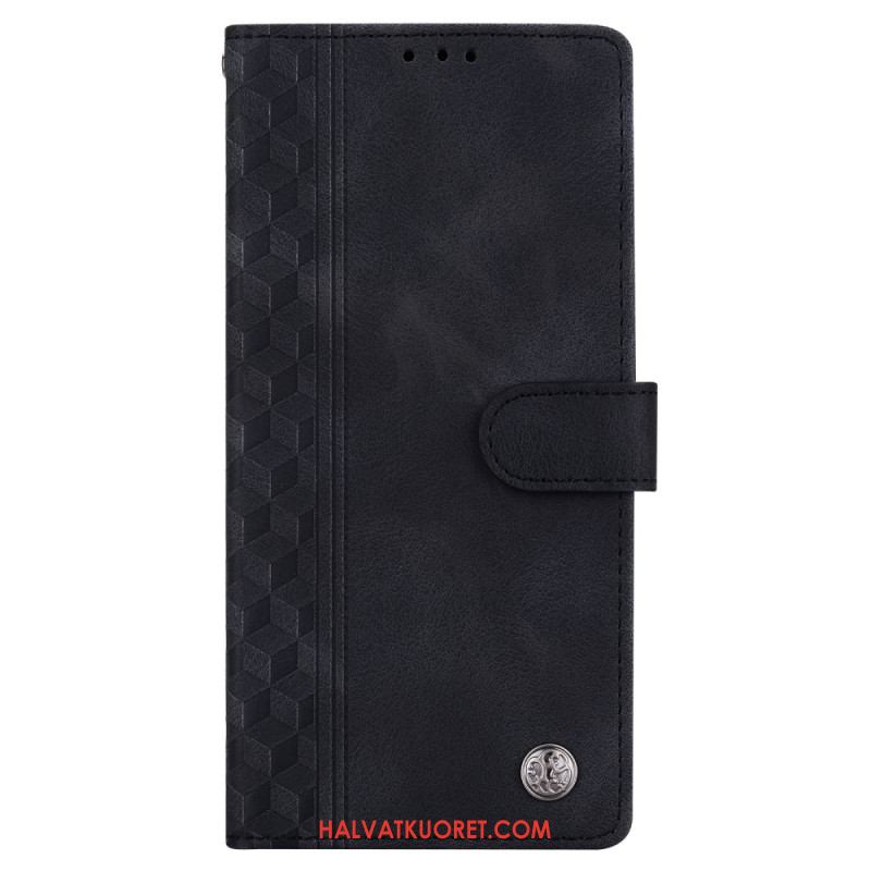 Nahkakotelo Xiaomi Redmi Note 14 5g Friisi Ja Niitit