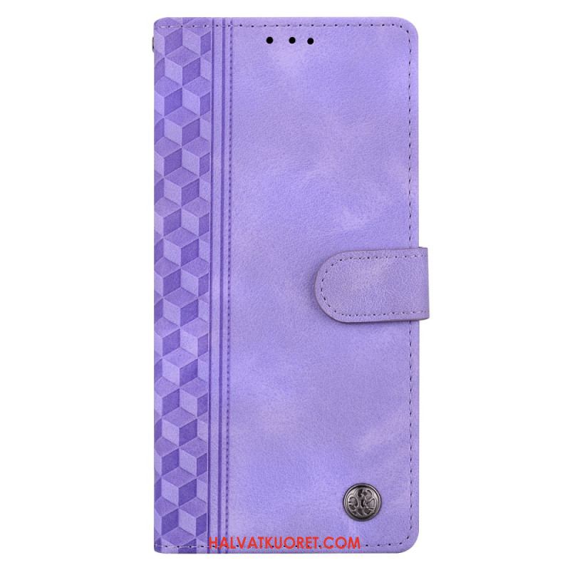 Nahkakotelo Xiaomi Redmi Note 14 5g Friisi Ja Niitit