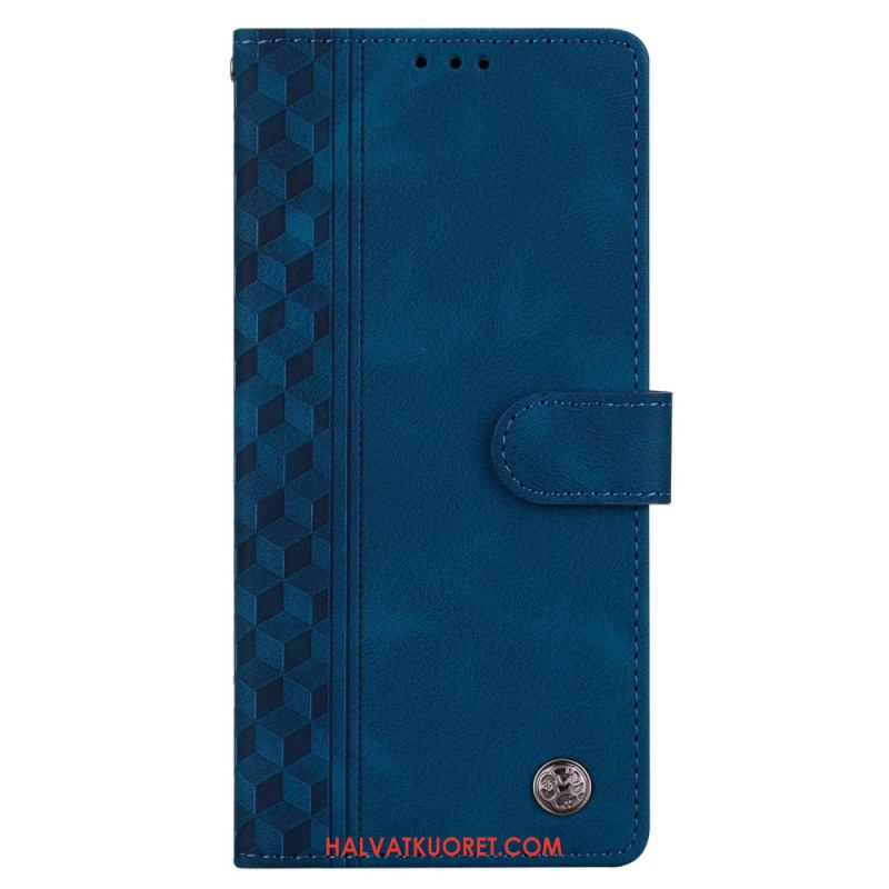 Nahkakotelo Xiaomi Redmi Note 14 5g Friisi Ja Niitit