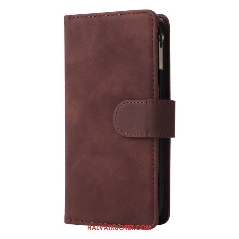 Nahkakotelo Xiaomi Redmi Note 14 5g Kokonahanhasta Tehty Lompakko