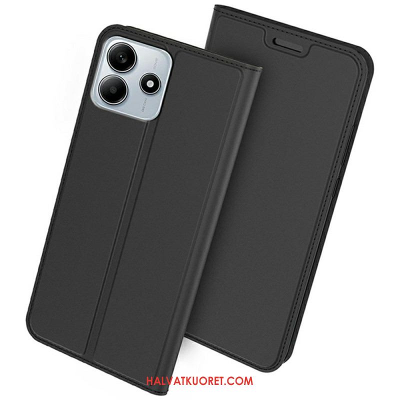 Nahkakotelo Xiaomi Redmi Note 14 5g Korttikotelo Ja Teline