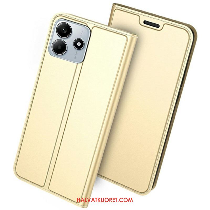 Nahkakotelo Xiaomi Redmi Note 14 5g Korttikotelo Ja Teline