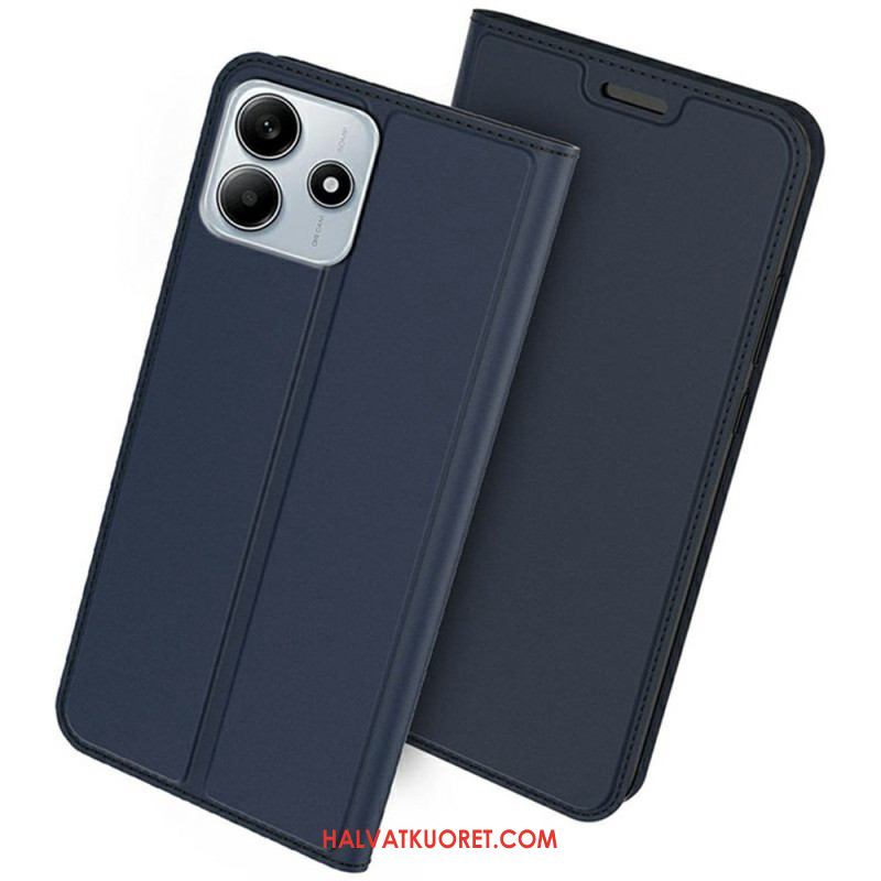 Nahkakotelo Xiaomi Redmi Note 14 5g Korttikotelo Ja Teline