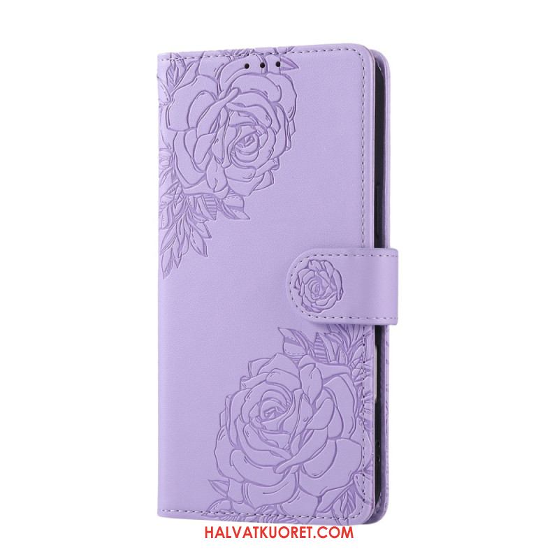 Nahkakotelo Xiaomi Redmi Note 14 5g Kukat