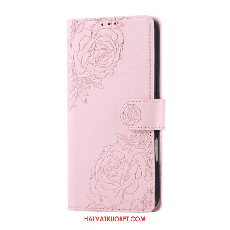 Nahkakotelo Xiaomi Redmi Note 14 5g Kukat