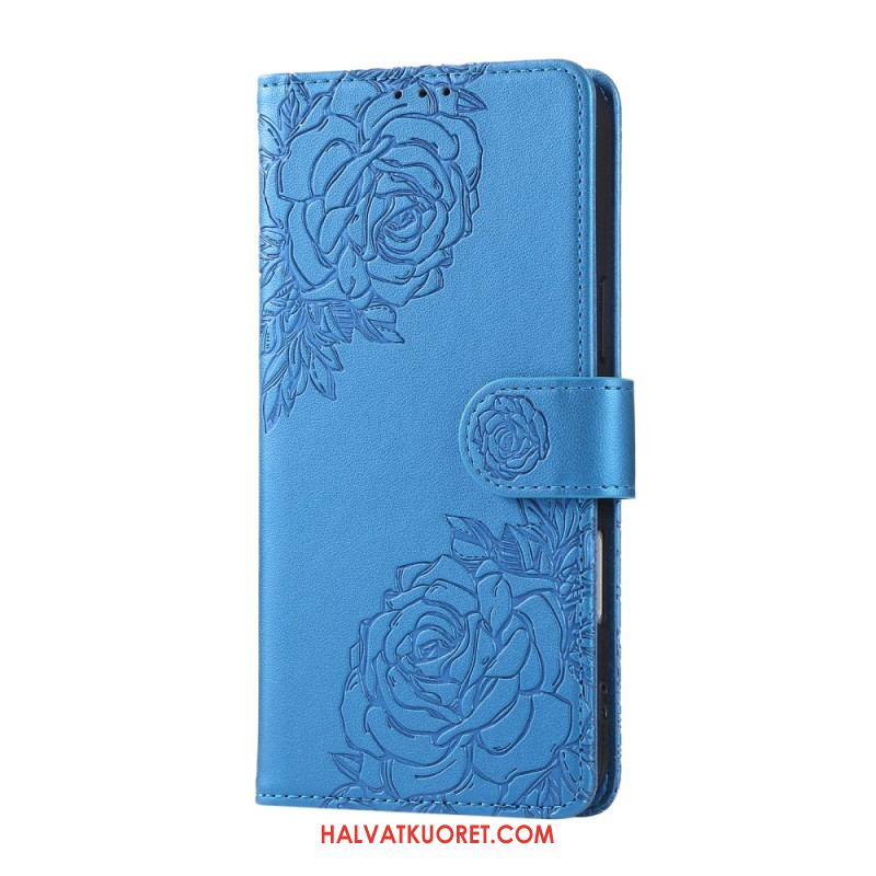 Nahkakotelo Xiaomi Redmi Note 14 5g Kukat