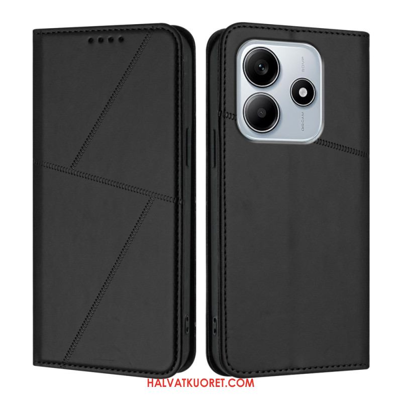 Nahkakotelo Xiaomi Redmi Note 14 5g Puhelinkuoret Viivat