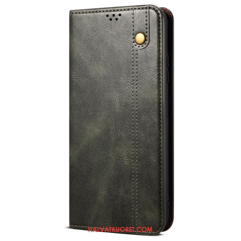 Nahkakotelo Xiaomi Redmi Note 14 5g Vahattu Keinonahka