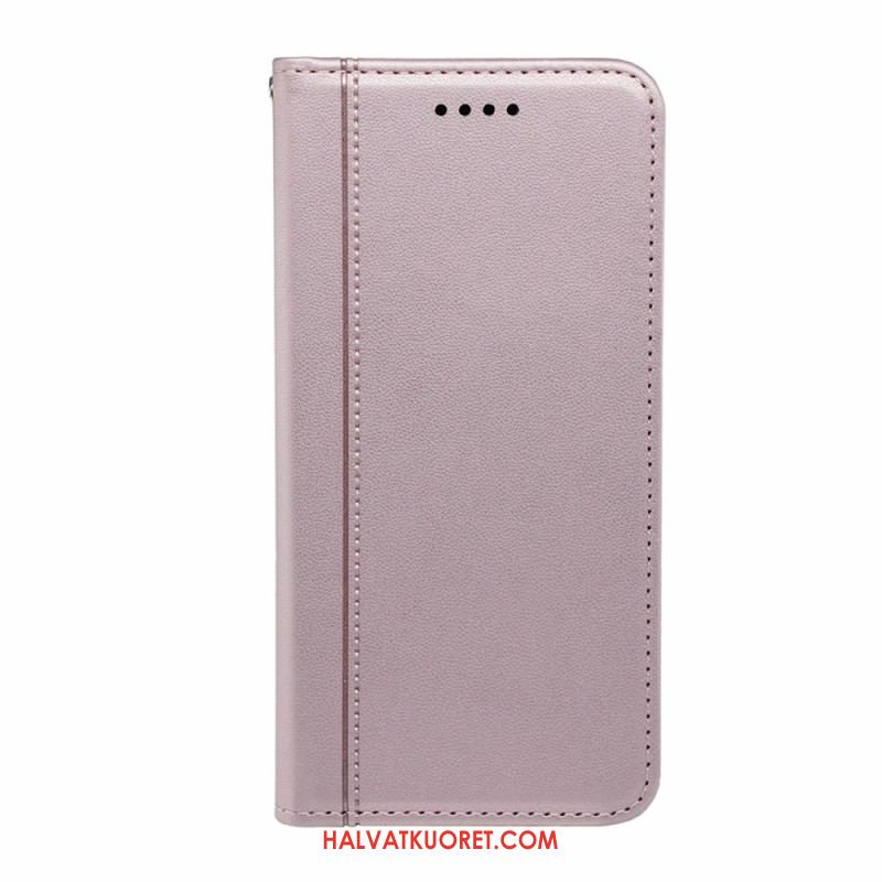 Nahkakotelo Xiaomi Redmi Note 14 Pro 4g Tikkaukset Ja Hihna