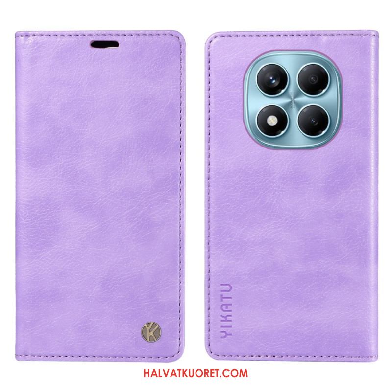 Nahkakotelo Xiaomi Redmi Note 14 Pro 4g Vintage Yikatu