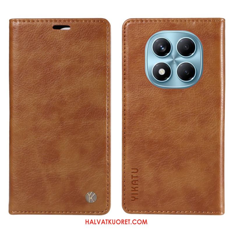 Nahkakotelo Xiaomi Redmi Note 14 Pro 4g Vintage Yikatu