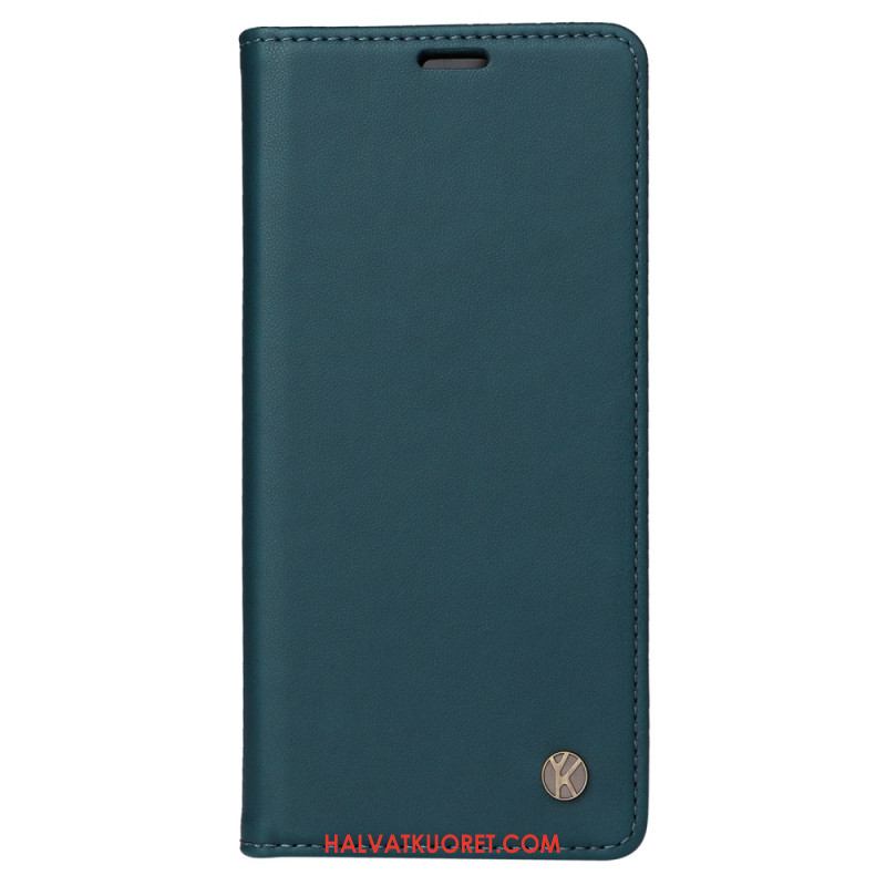 Nahkakotelo Xiaomi Redmi Note 14 Pro 5g Yikatu-keinonahka