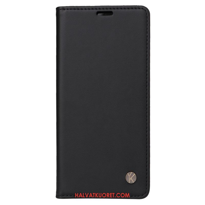 Nahkakotelo Xiaomi Redmi Note 14 Pro Plus 5g Yikatu Keinonahka