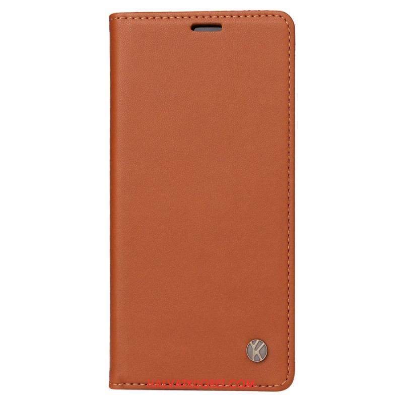 Nahkakotelo Xiaomi Redmi Note 14 Pro Plus 5g Yikatu Keinonahka