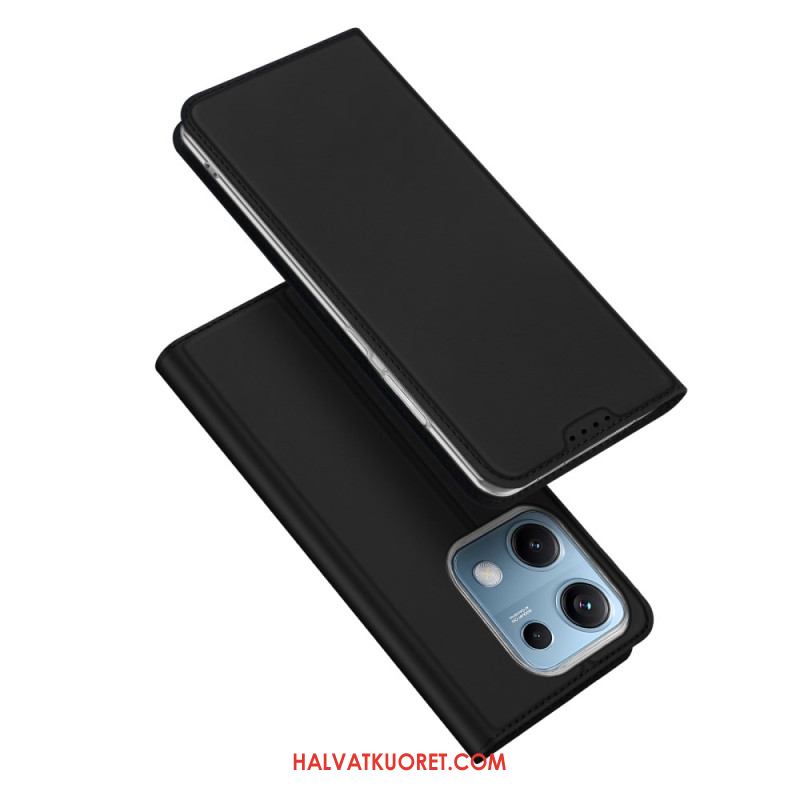 Nahkakotelo Xiaomi Redmi Note 14s Skin Pro -sarja Dux Duci