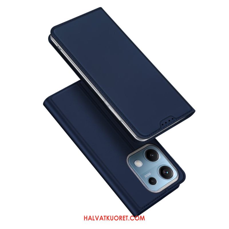 Nahkakotelo Xiaomi Redmi Note 14s Skin Pro -sarja Dux Duci