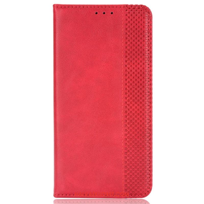 Nahkakotelo Xiaomi Redmi Note 14s Vintage-tyylinen