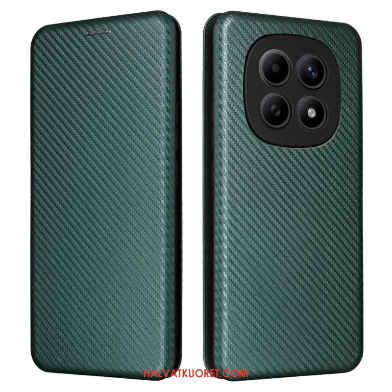 Nahkakotelo Xiaomi Redmi Note 15 5g Iskunkestävä Hiilikuitukuvio Suojakuori