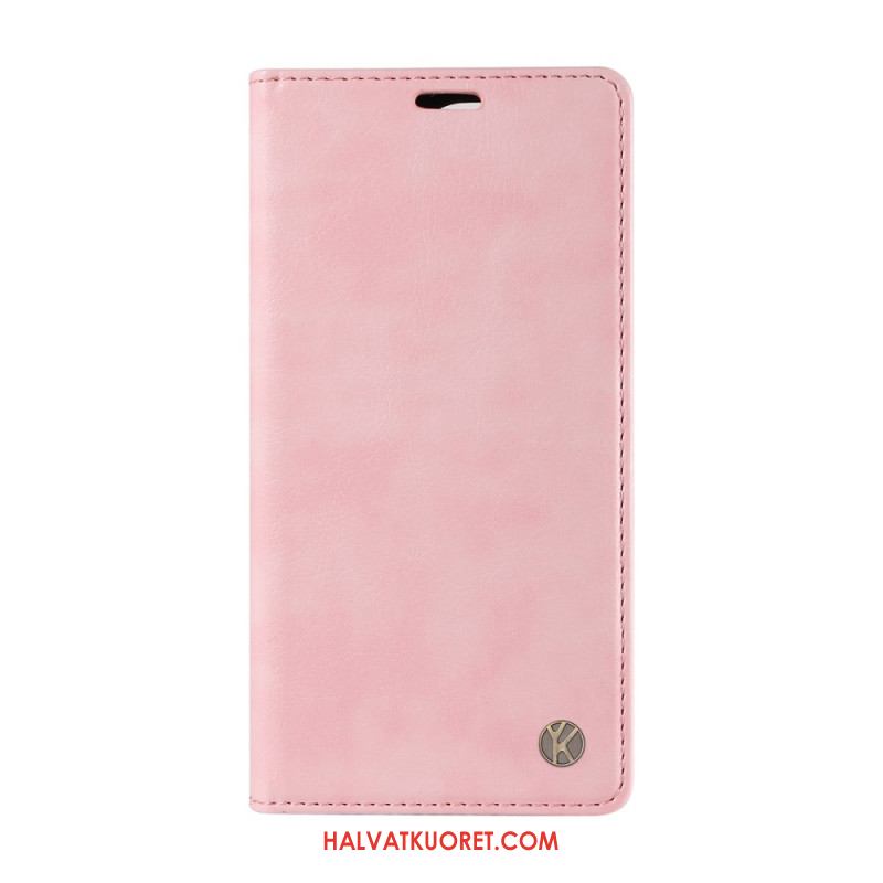 Nahkakotelo Xiaomi Redmi Note 15 Pro 5g Retro Yikatu Yk Suojakuori