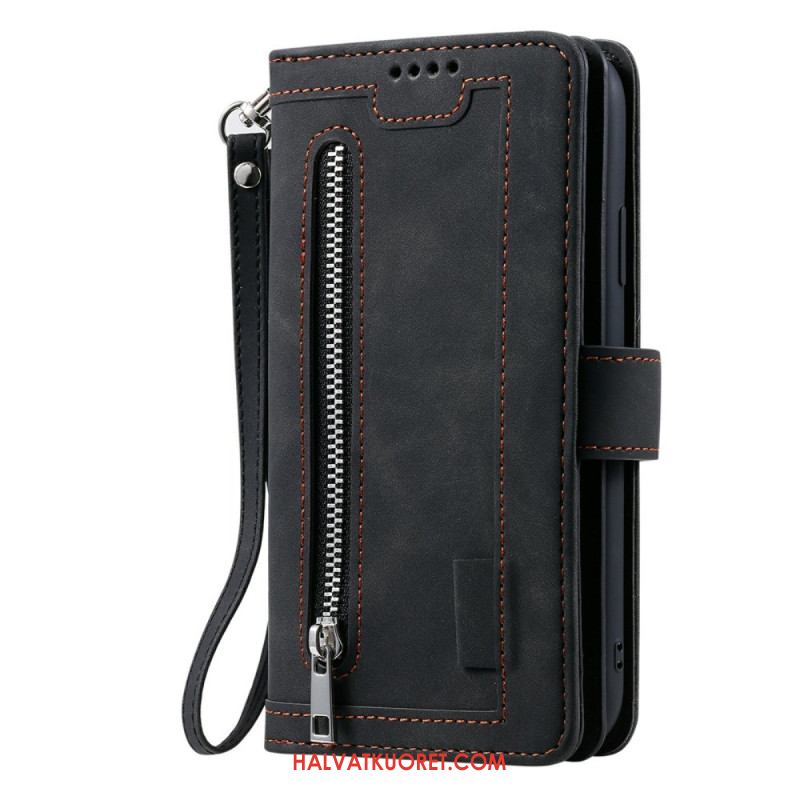 Nahkakotelo Xiaomi Redmi Note 15 Pro Plus 5g 9 Kortin Lokeron Lompakko