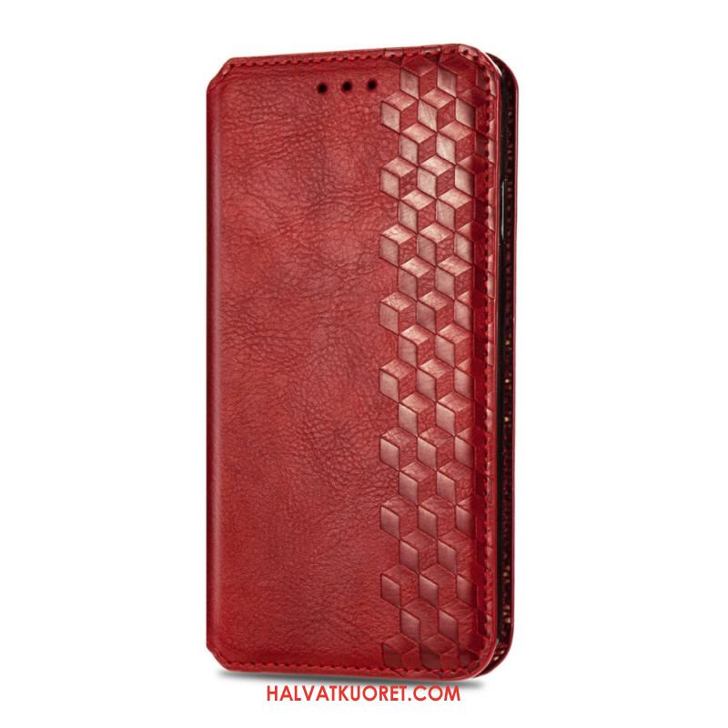 Nahkakotelo Xiaomi Redmi Note 15 Pro Plus 5g Timanttikuvio