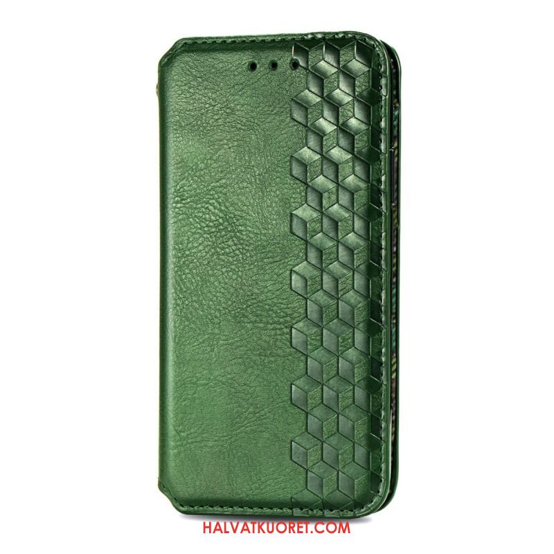 Nahkakotelo Xiaomi Redmi Note 15 Pro Plus 5g Timanttikuvio