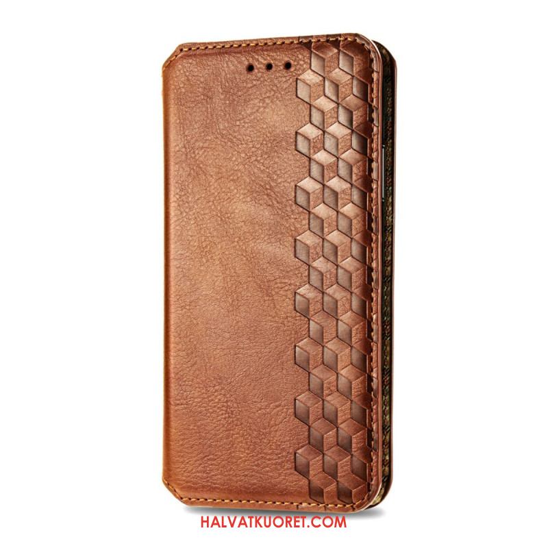 Nahkakotelo Xiaomi Redmi Note 15 Pro Plus 5g Timanttikuvio