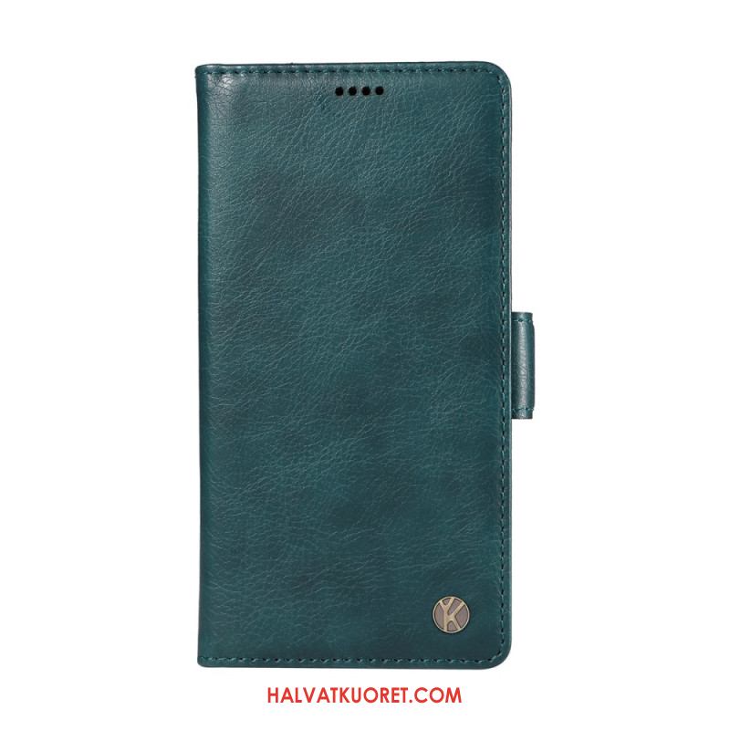 Nahkakotelo Xiaomi Redmi Note 15 Pro Plus 5g Vintage-yikatu