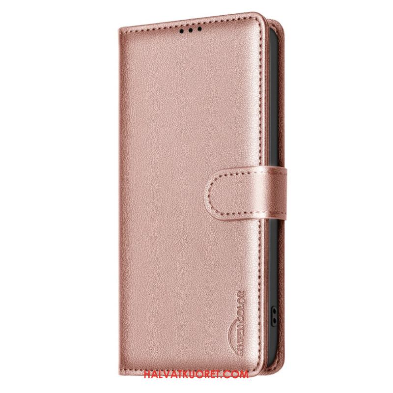 Nahkakotelo iPhone 16 Pro Max Klassinen Binfen Väri