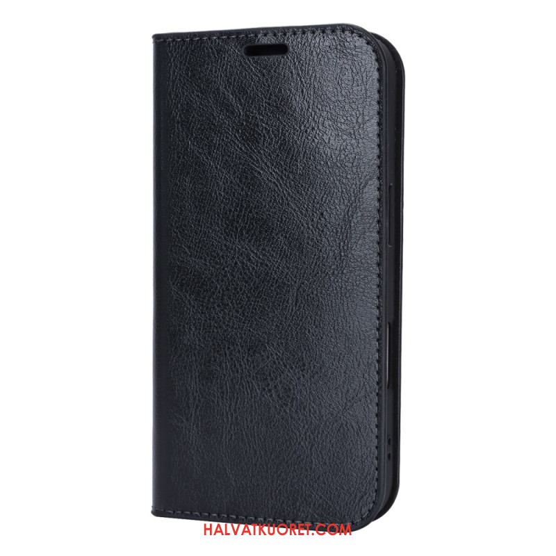 Nahkakotelo iPhone 17 Nahka Suojakuori