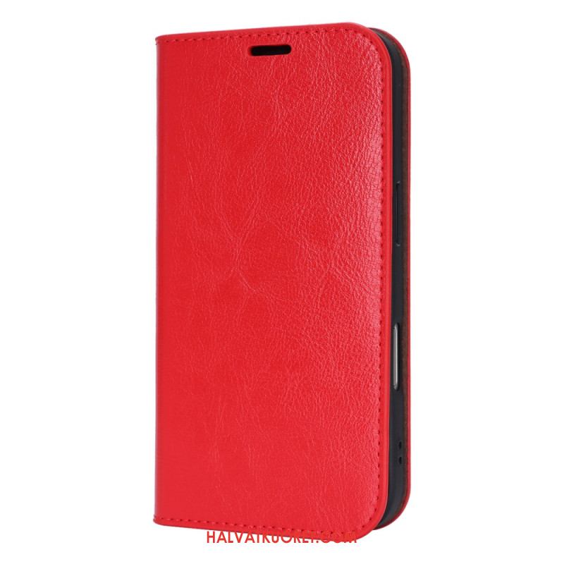 Nahkakotelo iPhone 17 Nahka Suojakuori