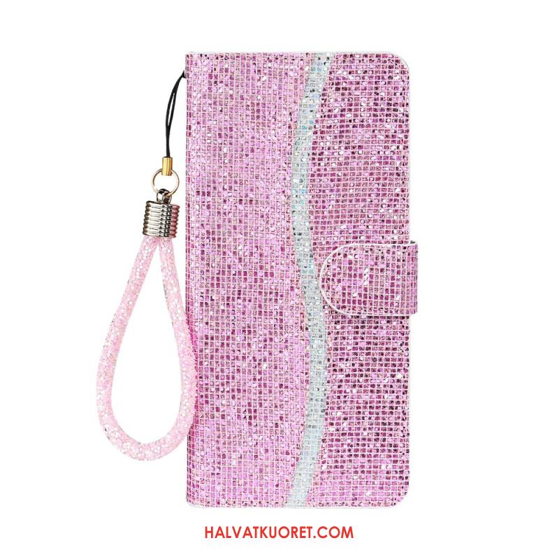 Nahkakotelo iPhone 17 Pro Glamour