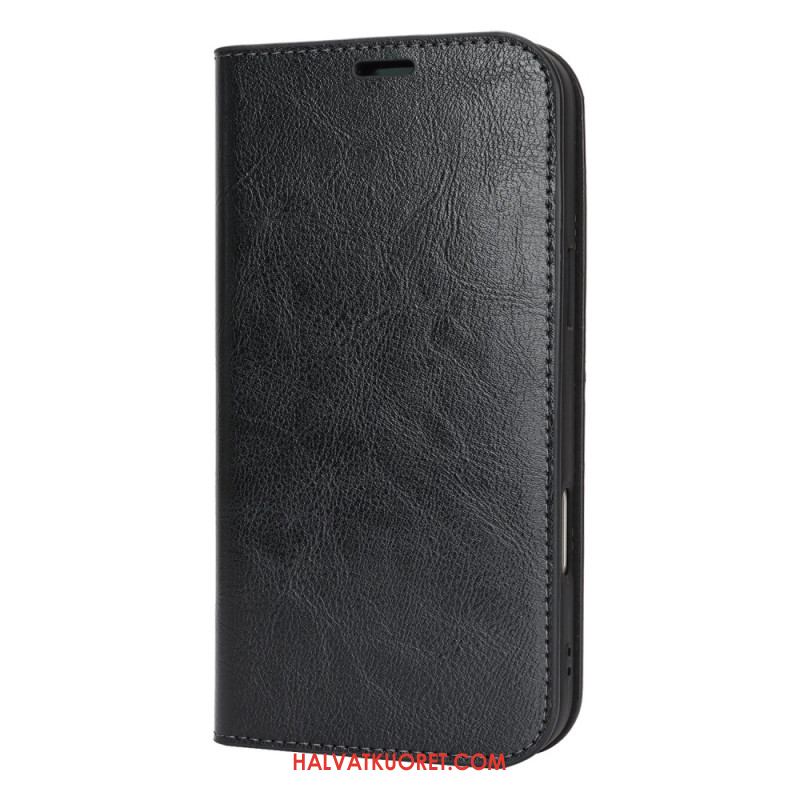 Nahkakotelo iPhone 17 Pro Max Aitoa Nahkaa