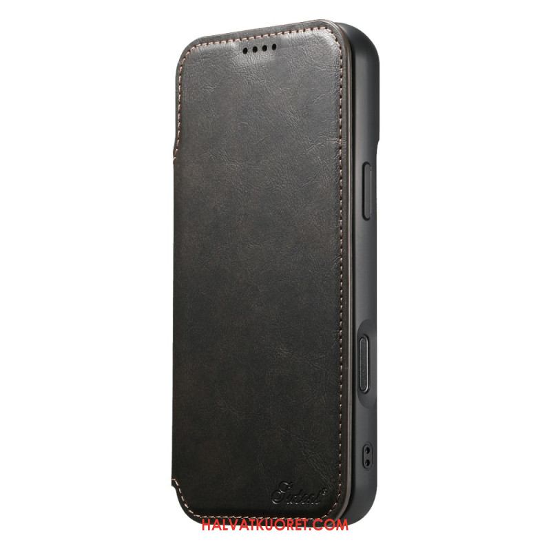 Nahkakotelo iPhone 17 Pro Max Magsafe-yhteensopiva