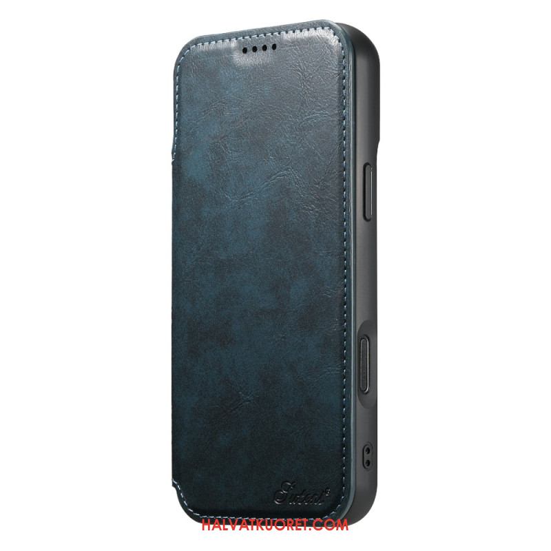 Nahkakotelo iPhone 17 Pro Max Magsafe-yhteensopiva