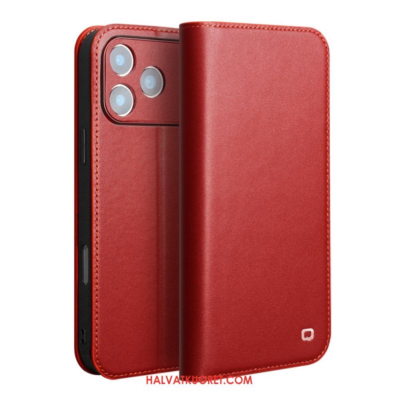 Nahkakotelo iPhone 17 Pro Max Qialino