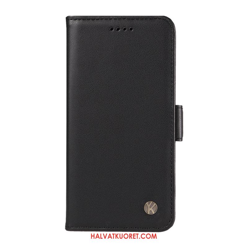 Nahkakotelo iPhone 17 Pro Max Vintage Yikatu