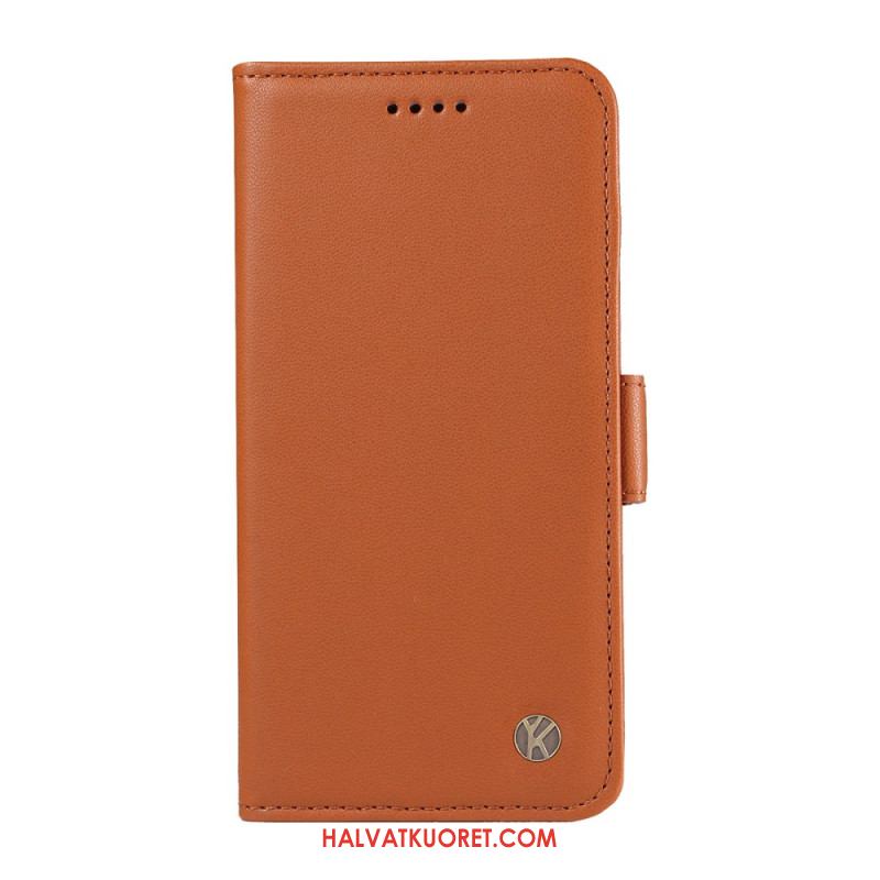 Nahkakotelo iPhone 17 Pro Max Vintage Yikatu