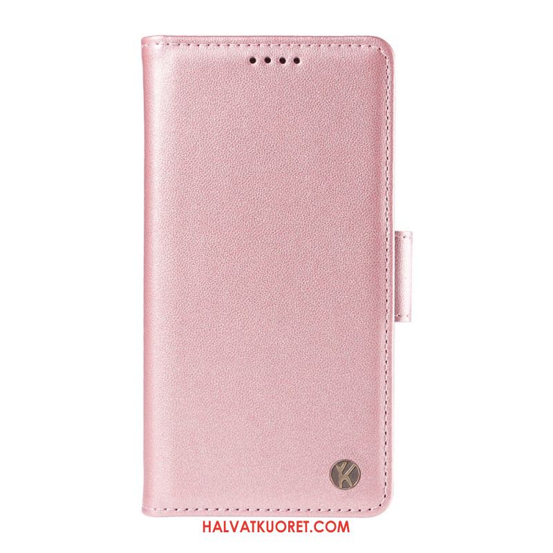 Nahkakotelo iPhone 17 Pro Max Vintage Yikatu