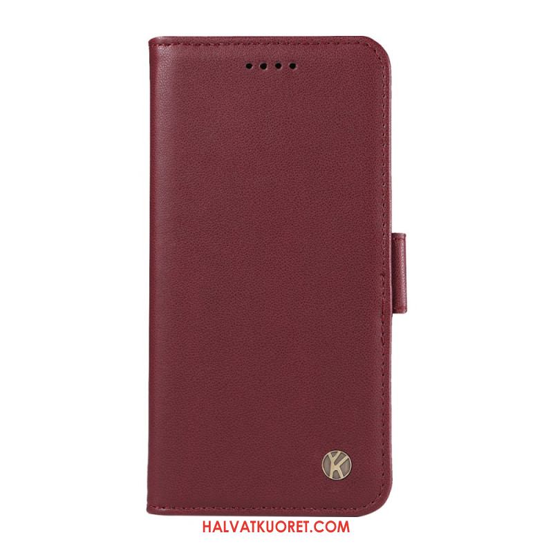 Nahkakotelo iPhone 17 Pro Max Vintage Yikatu