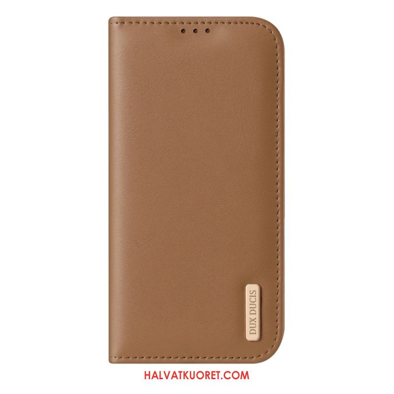 Nahkakotelo iPhone Air Hivo-sarja Dux Duci