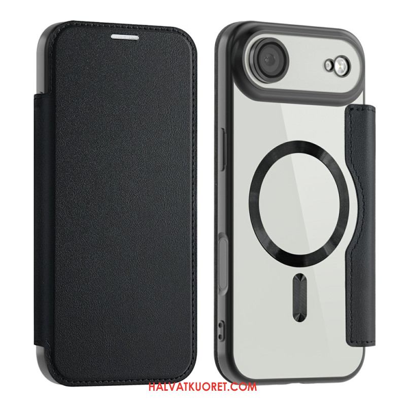 Nahkakotelo iPhone Air Magsafe-yhteensopiva Rfid-korttikotelon Kanssa