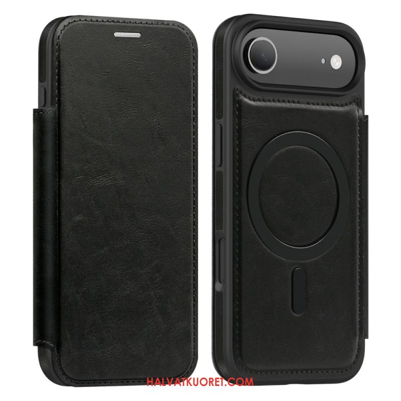 Nahkakotelo iPhone Air Magsafe-yhteensopiva Rfid-korttikotelon Kanssa Suojakuori