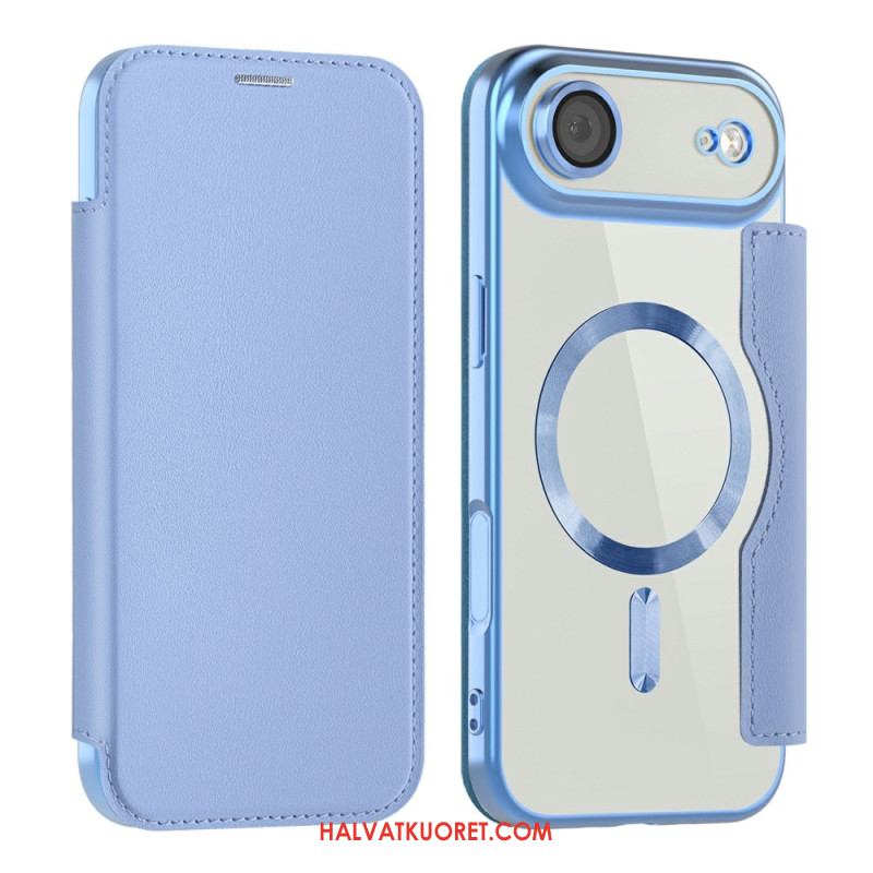 Nahkakotelo iPhone Air Puhelinkuoret Magsafe-yhteensopiva Rfid-eston Kanssa