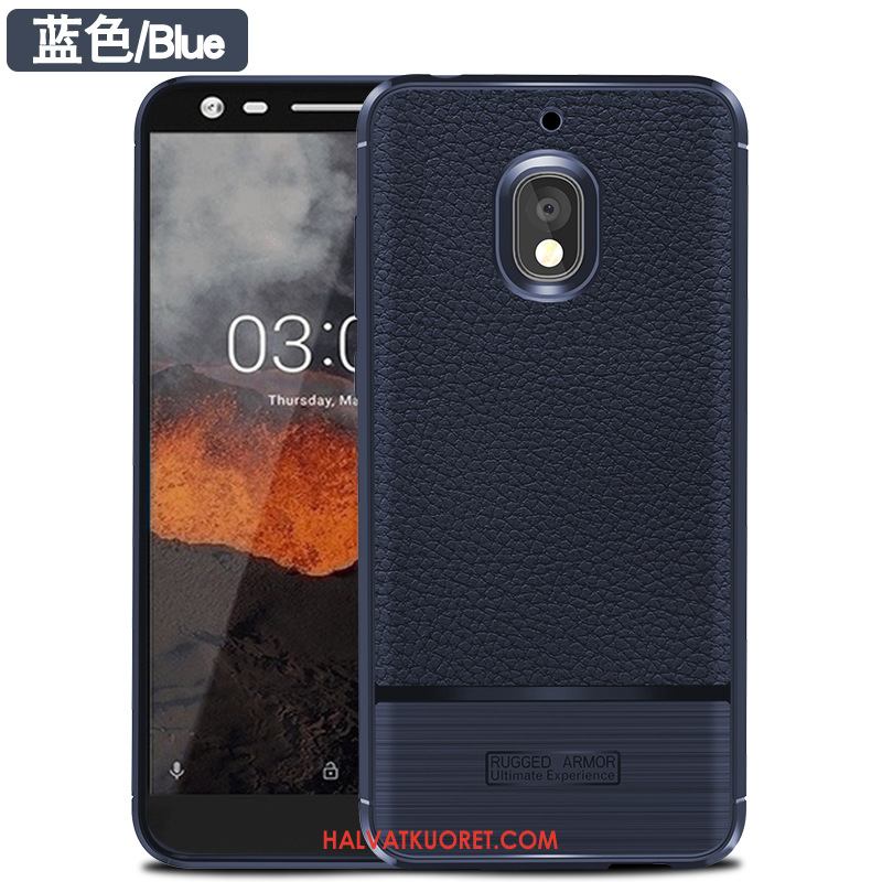 Nokia 2.1 Kuoret Silikoni Puhelimen Musta, Nokia 2.1 Kuori Kukkakuvio Suojaus