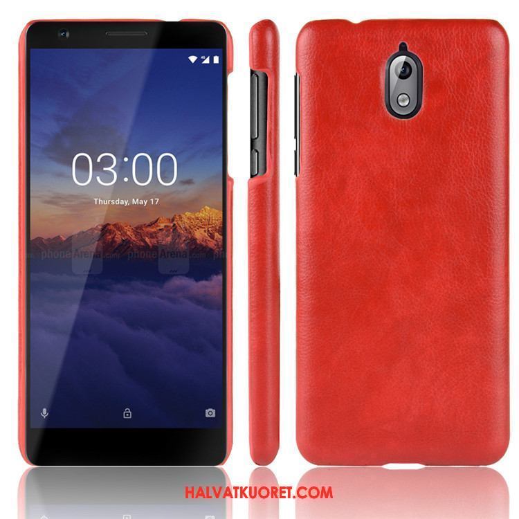 Nokia 3.1 Kuoret Kova Kukkakuvio Nahka, Nokia 3.1 Kuori Luova Kotelo Braun