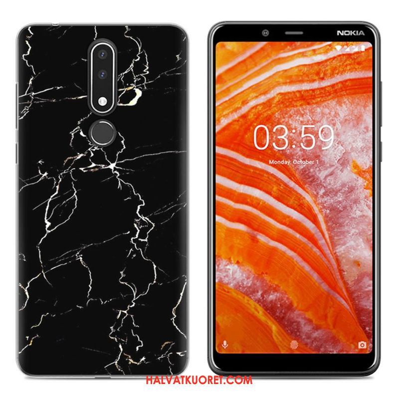 Nokia 3.1 Plus Kuoret Sarjakuva Yksinkertainen Uusi, Nokia 3.1 Plus Kuori Vihreä Puhelimen