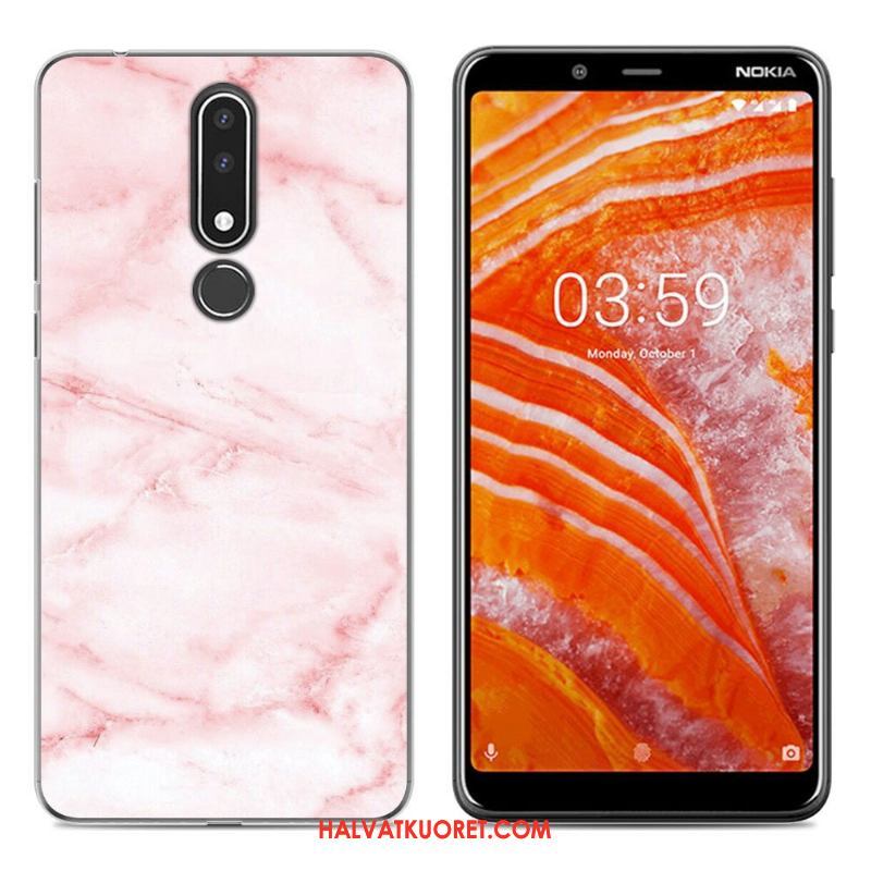 Nokia 3.1 Plus Kuoret Sarjakuva Yksinkertainen Uusi, Nokia 3.1 Plus Kuori Vihreä Puhelimen