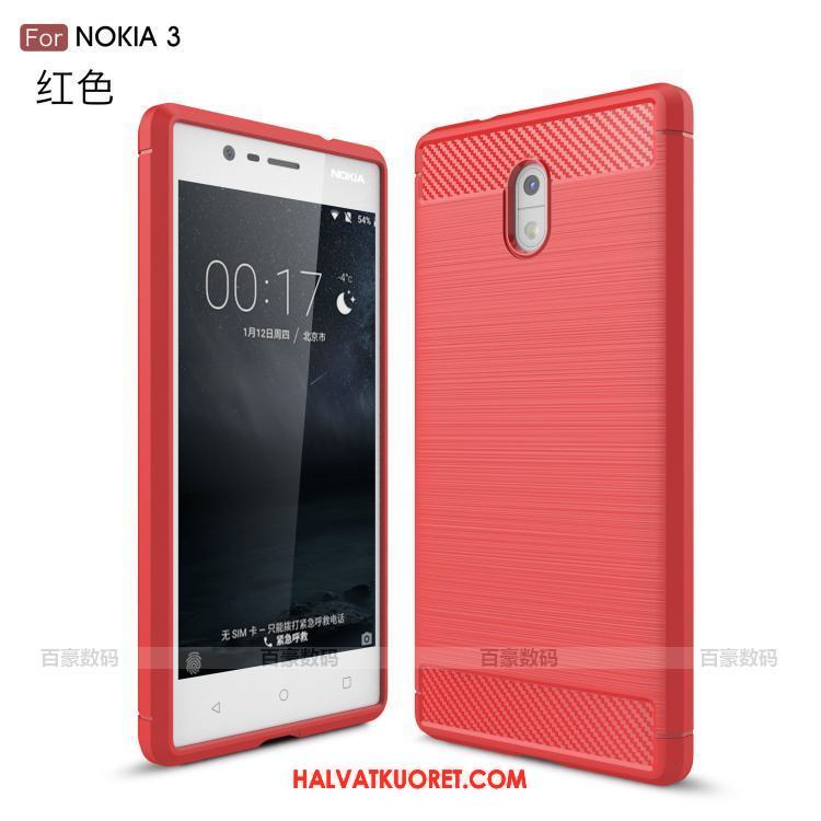 Nokia 3 Kuoret Kuitu 说 Kotelo, Nokia 3 Kuori Johdin